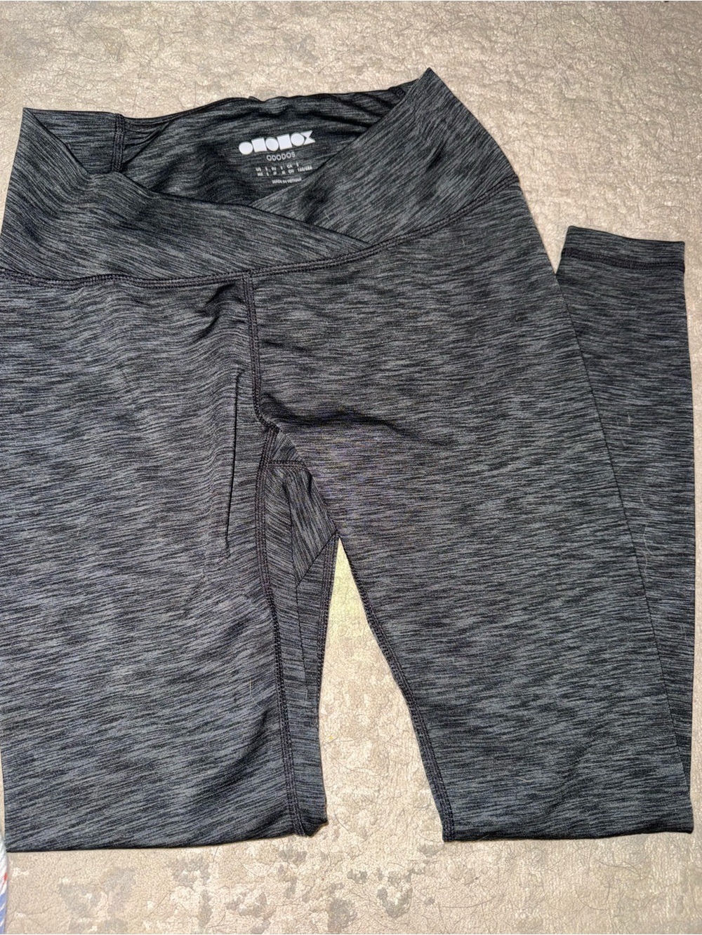 Ododos Dark Heather Gray Active Leggings